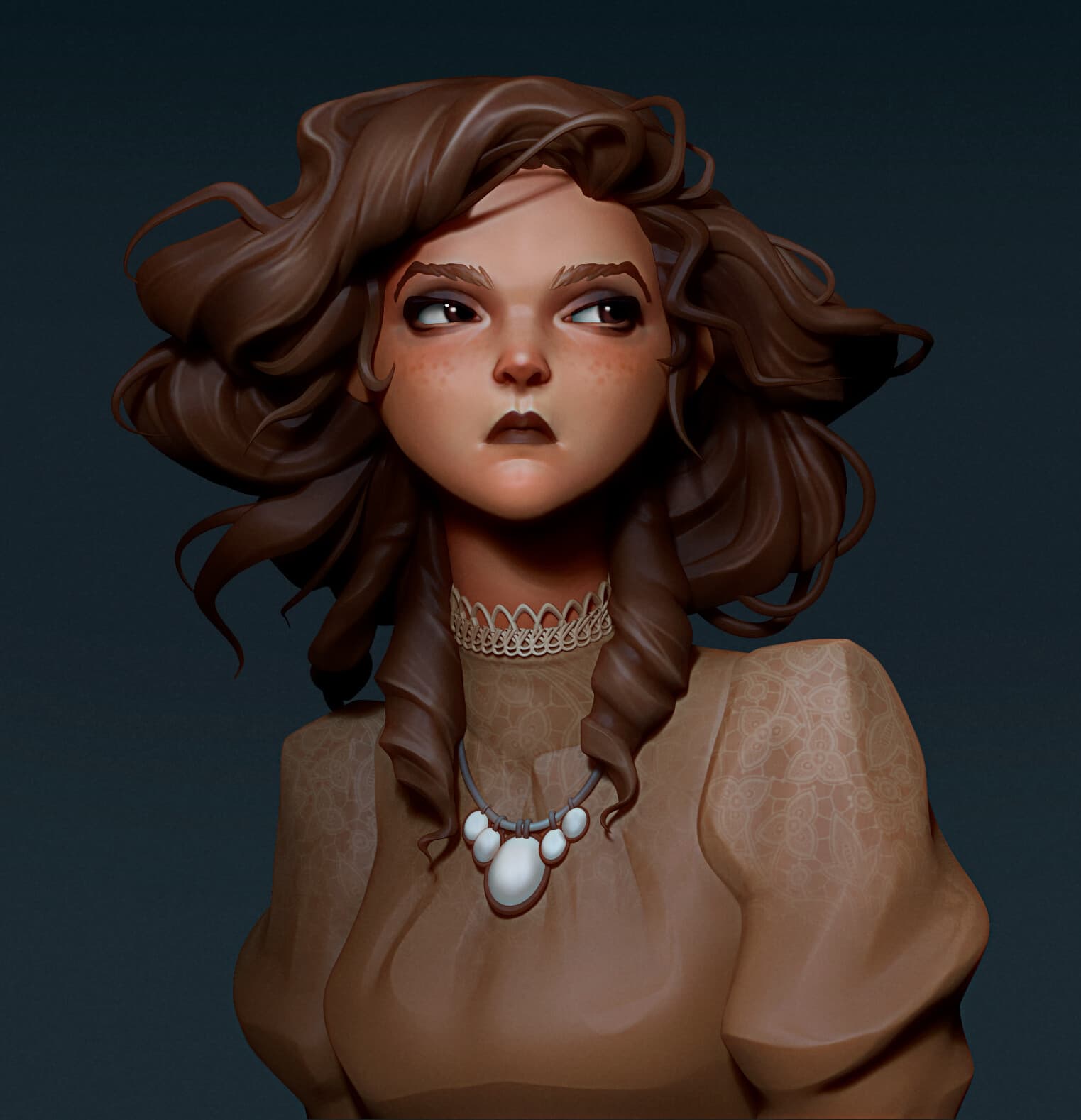 3D character render
